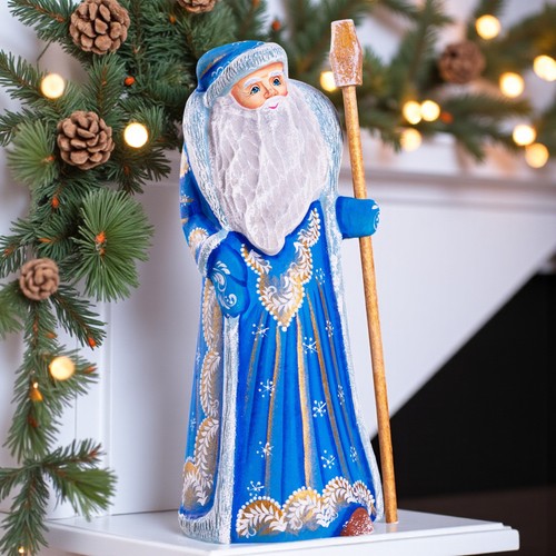 Statuina babbo natale russo - statuina,