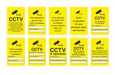 Insegna informativa cctv - -, pvc