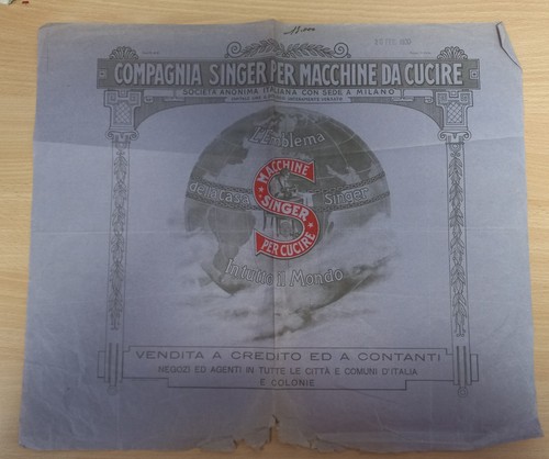 Pubblicita macchine per cucire - macchine,