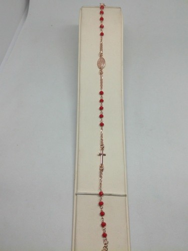 Bracciale rosario argento - bracciale,