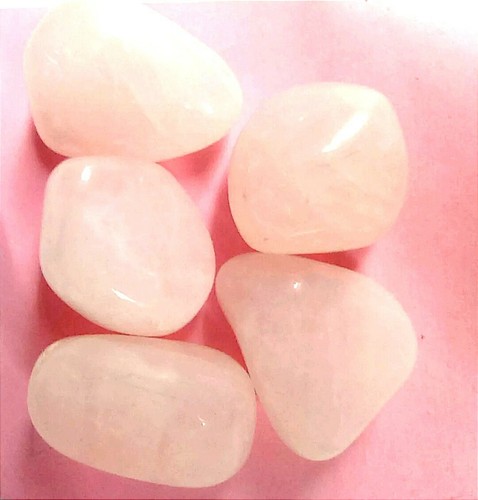 Quarzo rosa burattato