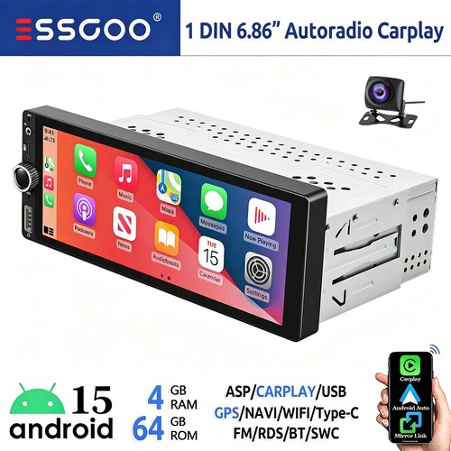 Android autoradio 64g - 15, 4+64g