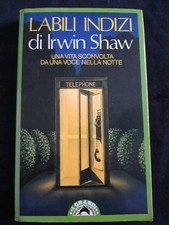 LABILI INDIZI Irwin Shaw Bompiani libro romanzo book thriller