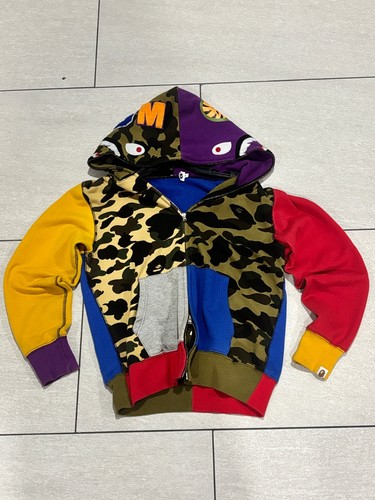 Felpa con cappuccio - bape, (una
