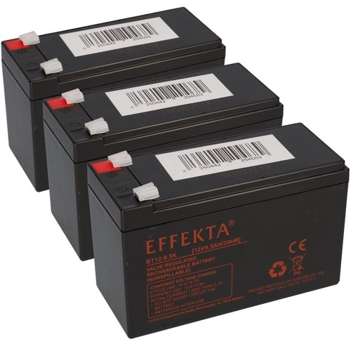 36v 12v 5ah batteria - 9,5ah,