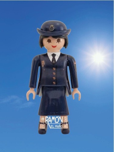 Custom playmobil policía - custom,