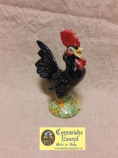 GALLETTO ceramica gallo nero -