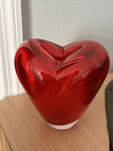Vaso vetro cuore - vetro,
