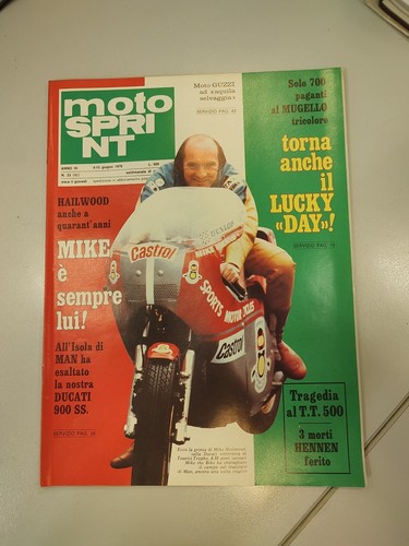 Moto sprint anno - sprint, nr.