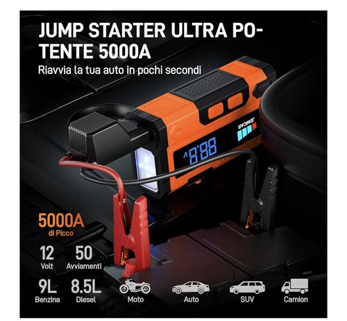 Avviatore auto jdmcar 8148 - auto,