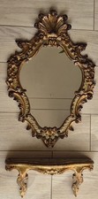 Specchio e mensola Stile Veneziano