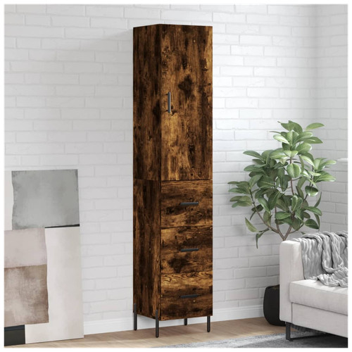 Credenza rovere fumè - credenza,