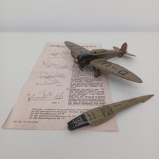 Lehmann 817 Heinkel H70 aereo in latta litografata con istruzioni - Tin Toy 1942