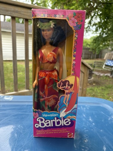 Bambola barbie hawaiana - hawaiana, mattel