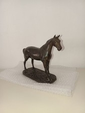 Cavallo Pesante Da Scrivania In Lega Metallica Read Descrizione