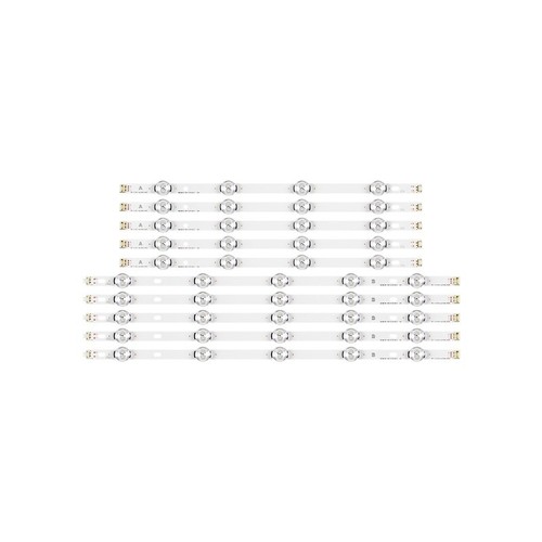 10pz strisce led per - 10pz,