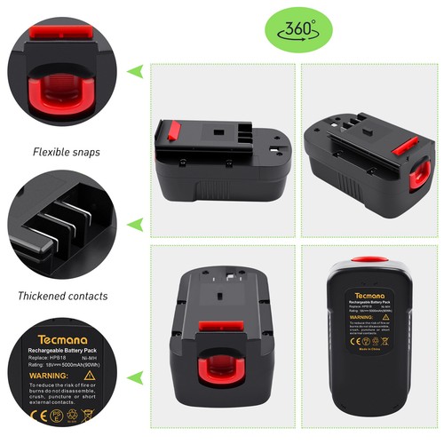 18v 5ah batteria caricatore - 18v,