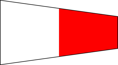 Bandiera triangolare - bandiera,