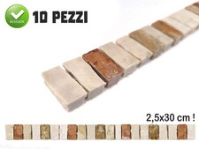 10 pezzi Fasce Mosaico Marmo