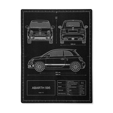 Poster Abarth 595 Arredo da