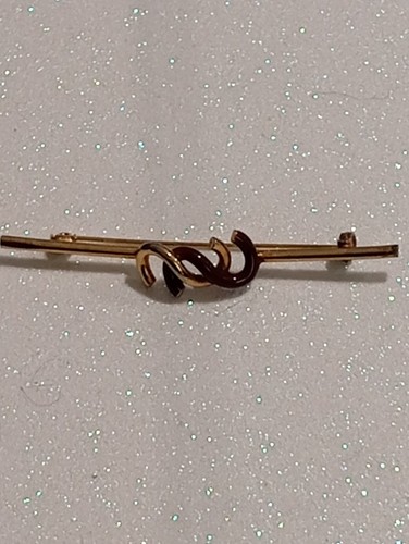 Vintage spilla donna metallo - spilla,