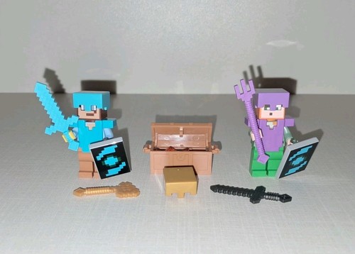 Lego minifigures minecraft - lego,