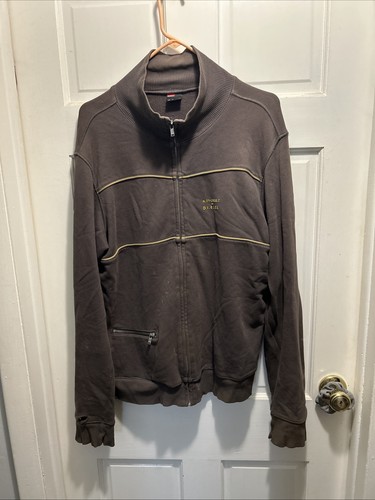 Felpa uomo diesel logo zip - diesel,