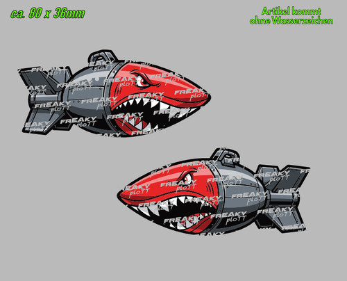 Adesivi bomba mm squalo - 2,