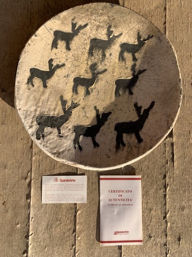 Piatto originale ceramica - piatto,