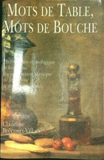 MOTS DE TABLE, MOTS DE BOUCHE