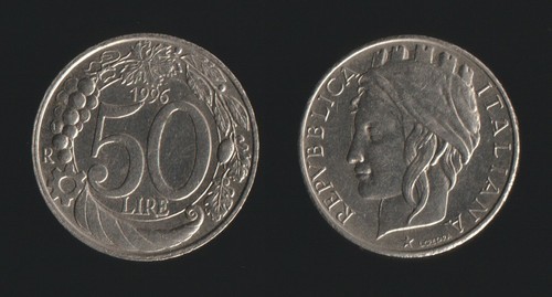 Lire 1996 turrita italia - 1996,