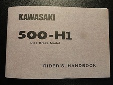 1972 Kawasaki 500 H1B H1-B