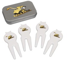 'Combine Harvester' Golf Divot Tool/Riparazione Forcella Set Regalo (GO00063152)