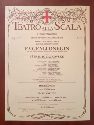 Locandina teatro alla scala - teatro,