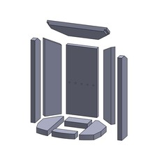 Rivestimento camera di