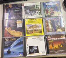 9 CD STOCK LOTTO MERTATINI DELL'USATO VARI CD IN STOCK VARI GENERI CD BUSINESS