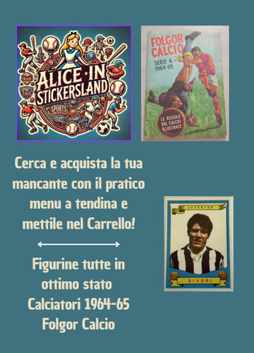 Figurina folgor calcio 1964 - figurina,