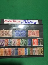 francobolli Inghilterra Re  Inglesi 1902-1951  Foto