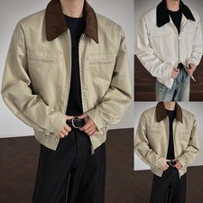 Cardigan uomo bavero largo