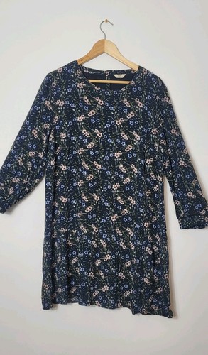 Abito hush manica lunga blu - abito,