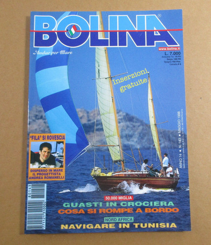 Rivista bolina andar per - per, mare