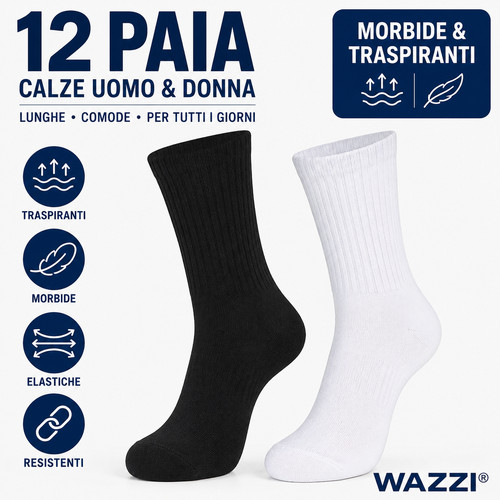 Wazzi paia calze uomo - wazzi,