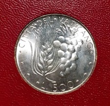 VATICANO PAOLO VI° 1971 ANNO X 500 LIRE ARGENTO DA DIVISIONALE FDC