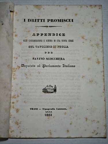 Diritti promiscui una nuova - diritti,