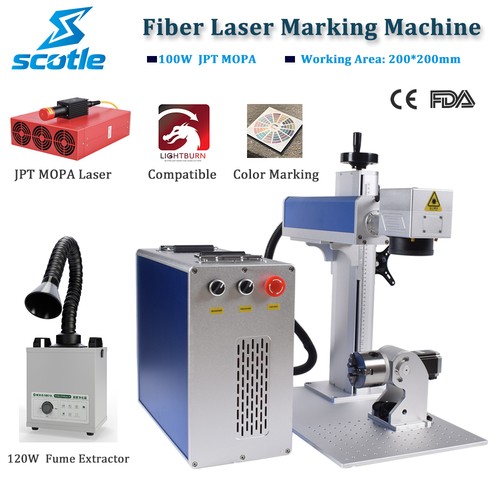 Marcatrice laser 100w jpt mopa - laser,