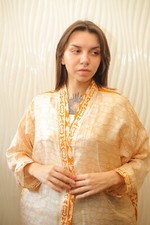 Kimono Duster In Seta Pura