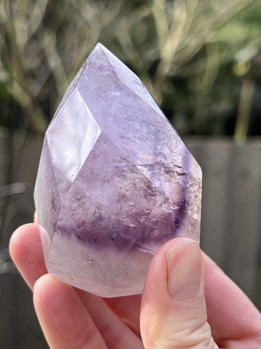 Amethyst phantom faceted - amethyst,