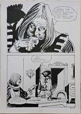 Milo MANARA tavola originale