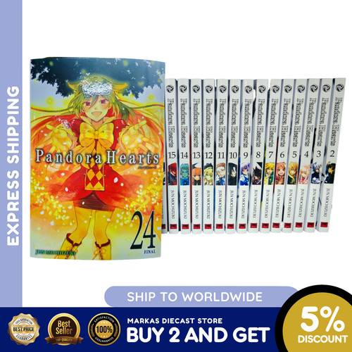 Pandora hearts - hearts, (vol.1-24)