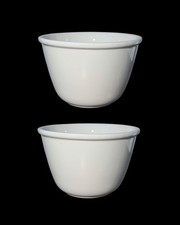 Zuppiera/cereali in porcellana spessa cassa e barile 20 oz 3,5”H piano arrotolato